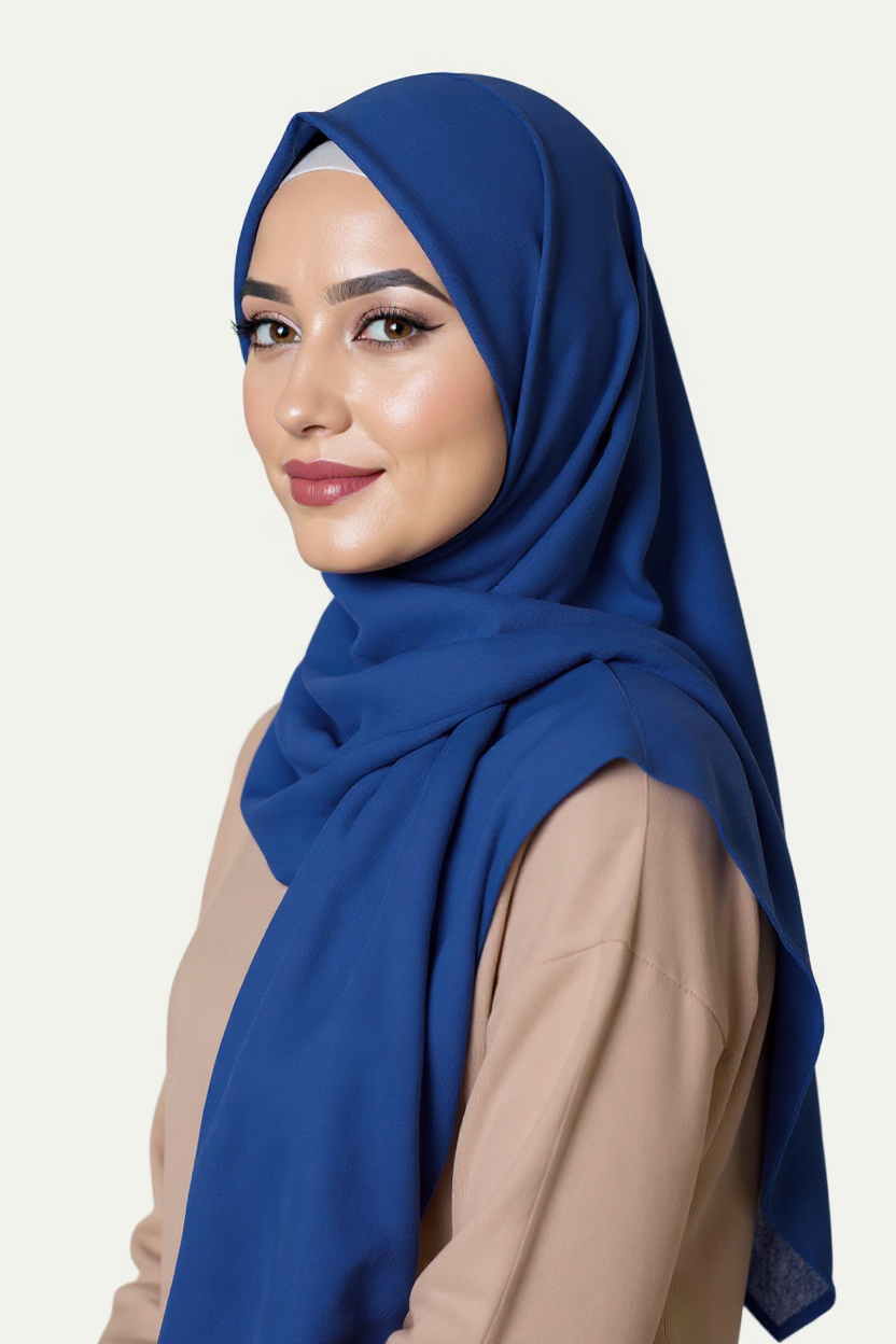 Midnight Blue hijab – stijlvol – Najatique