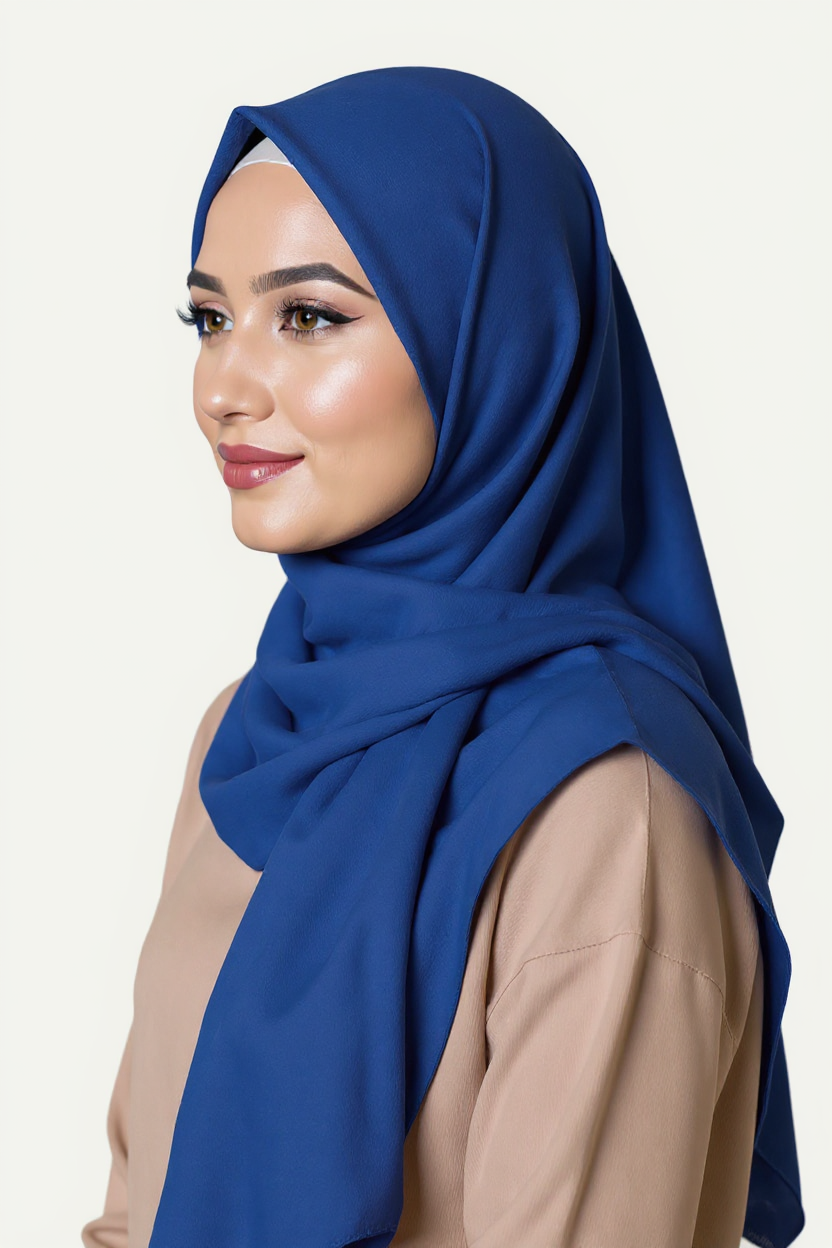 Midnight Blue hijab – elegant – Najatique