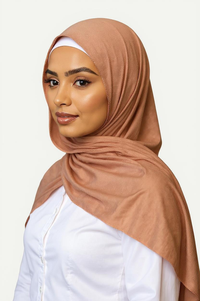 Jersey Hijab – Oud Rose (Sahara Glow)