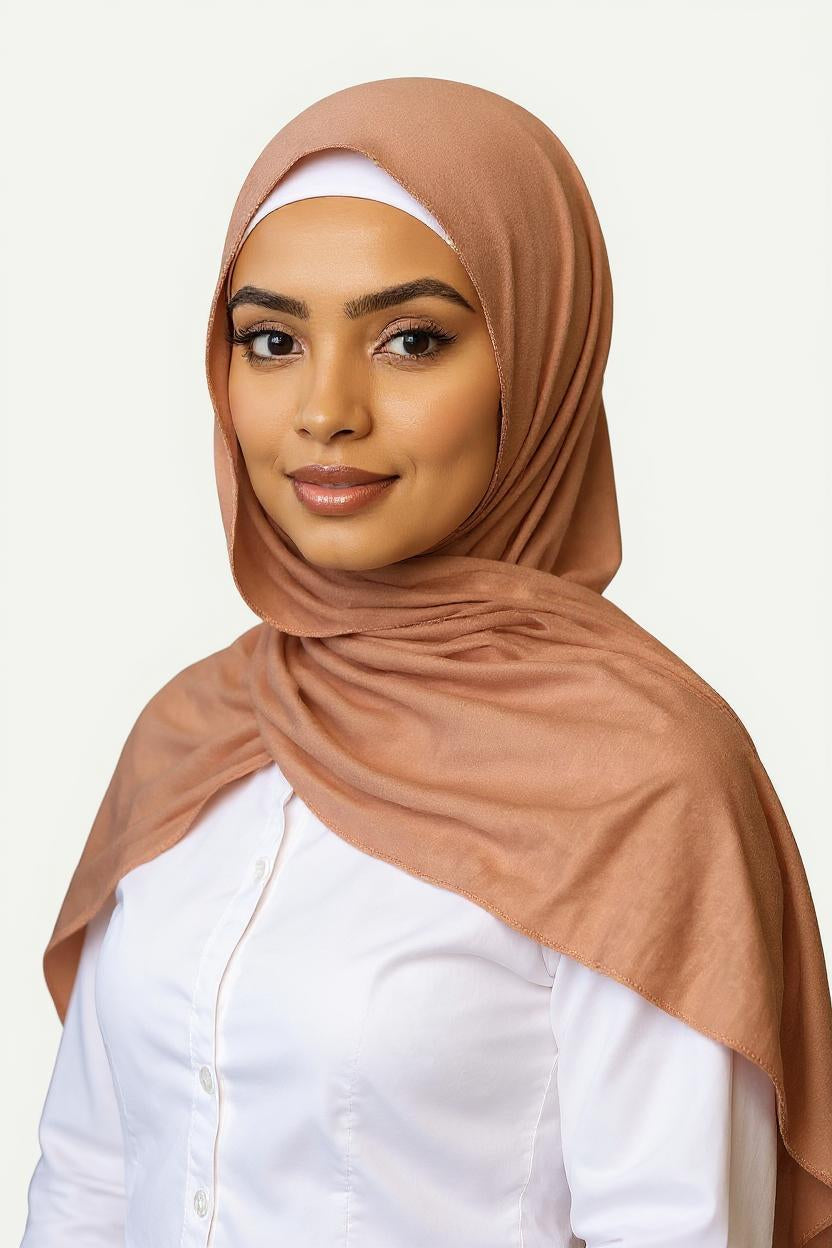 Jersey Hijab – Oud Rose (Sahara Glow)