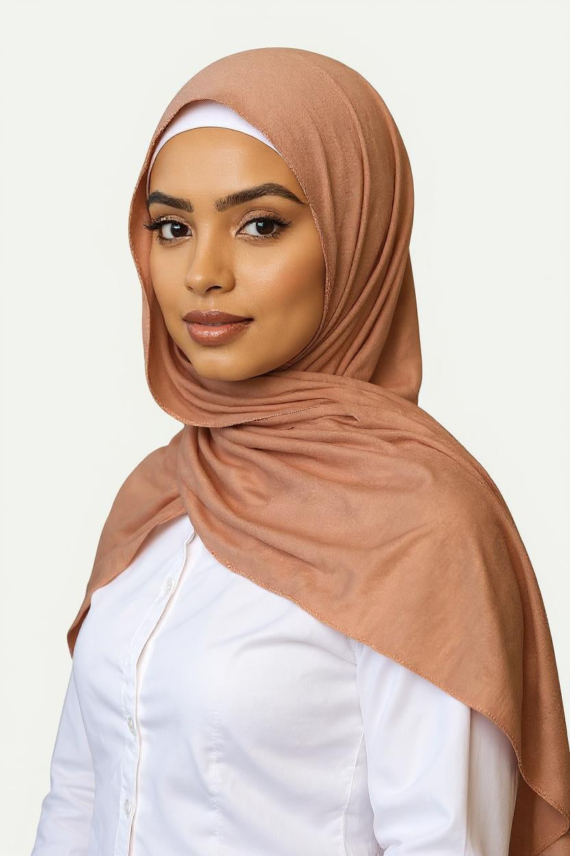 Jersey Hijab – Oud Rose (Sahara Glow)