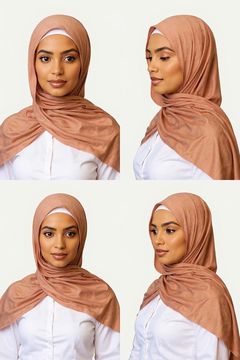 Jersey Hijab – Oud Rose (Sahara Glow)