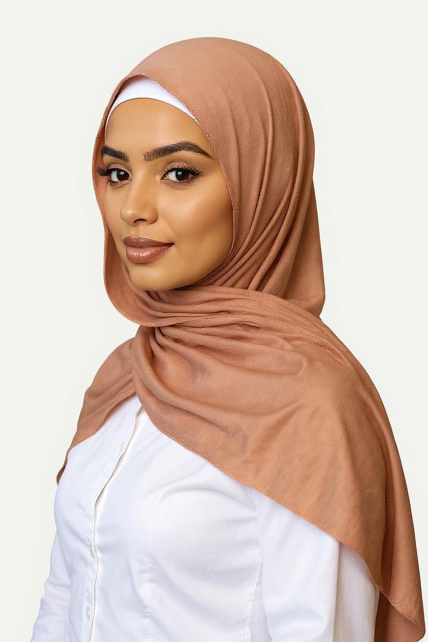 Jersey Hijab – Oud Rose (Sahara Glow)