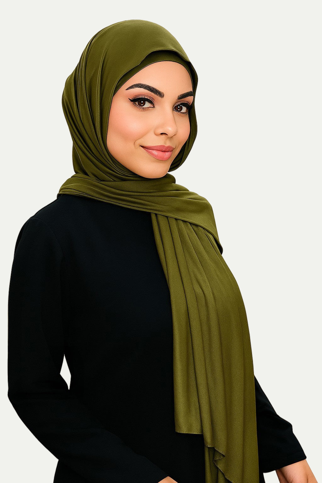 Jersey Hijab – Olijf Groen (Olive Essence)