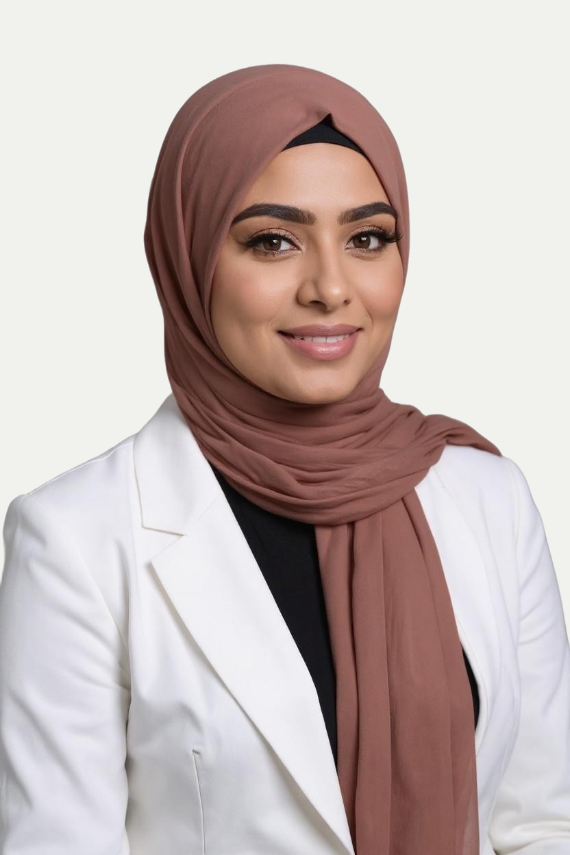 Jersey Hijab – Zacht Taupe (Blush Taupe)